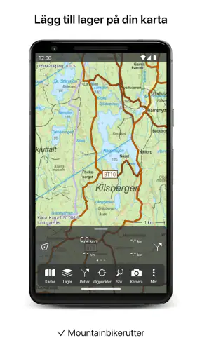 Topo GPS screenshot