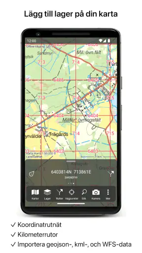Topo GPS screenshot