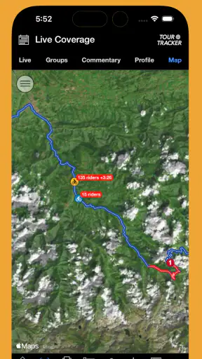 Tour Tracker Pro Cycling screenshot