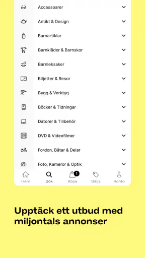 Tradera – köp & sälj begagnat screenshot