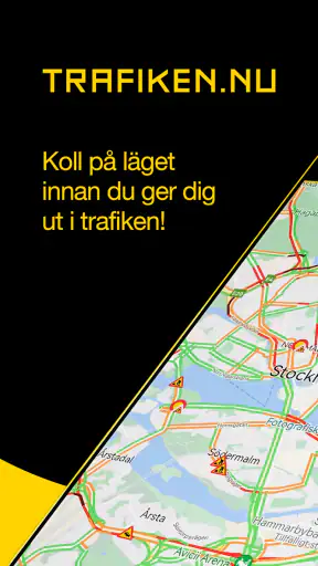 Trafiken.nu i Stockholm screenshot