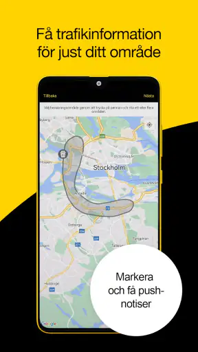 Trafiken.nu i Stockholm screenshot