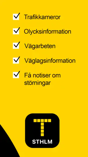 Trafiken.nu i Stockholm screenshot