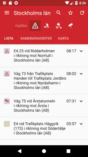 Trafikläget screenshot