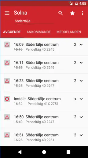 Trafikläget screenshot