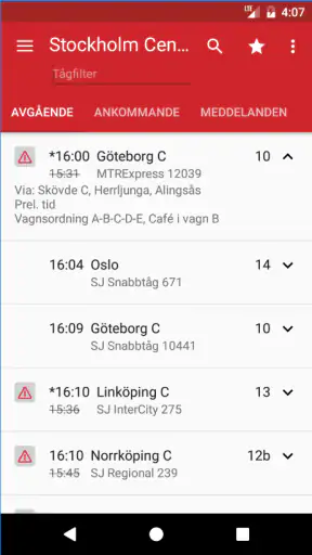 Trafikläget screenshot