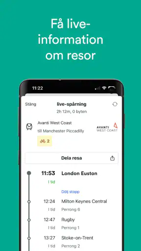 Trainline: Tågresor i Europa screenshot