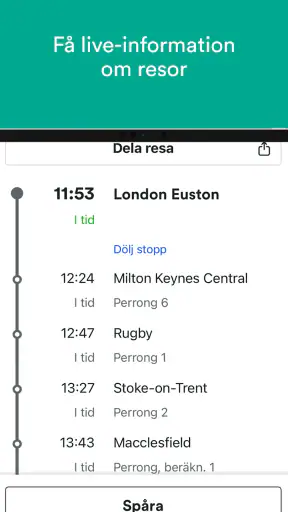 Trainline: Tågresor i Europa screenshot