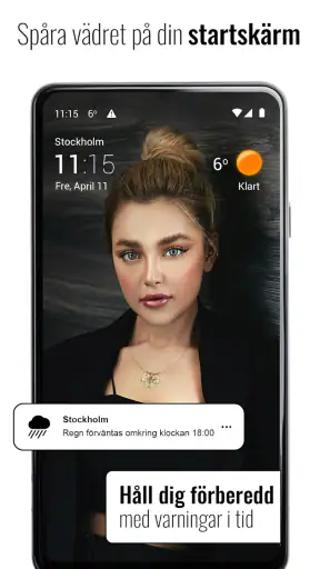 Transparent klocka väder Pro screenshot