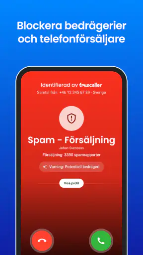 Truecaller: Se vem som ringer screenshot