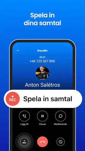 Truecaller: Se vem som ringer screenshot