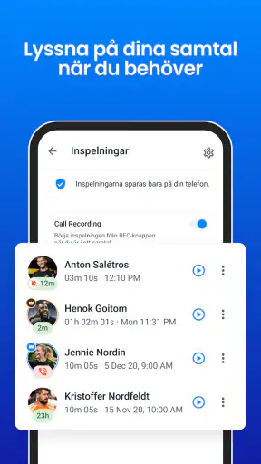 Truecaller: Se vem som ringer screenshot