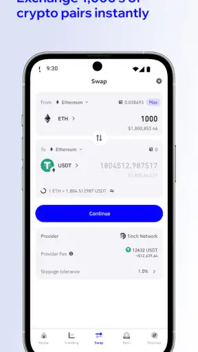 Trust: Crypto & Bitcoin Wallet screenshot