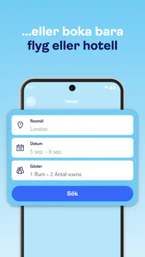 TUI Sverige boka flyg & hotell screenshot
