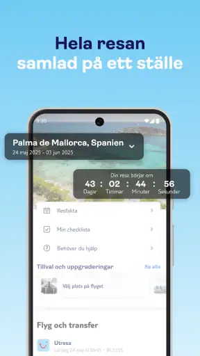 TUI Sverige boka flyg & hotell screenshot