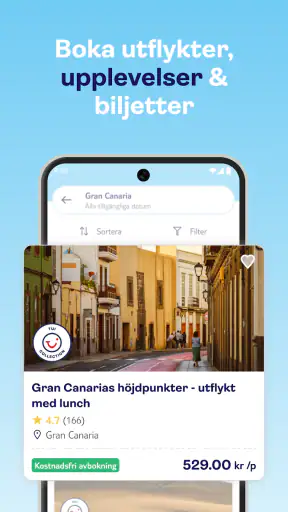 TUI Sverige boka flyg & hotell screenshot