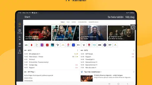 tv.nu - streaming & TV screenshot