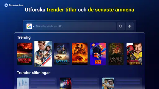 TV-webbläsare - BrowseHere screenshot