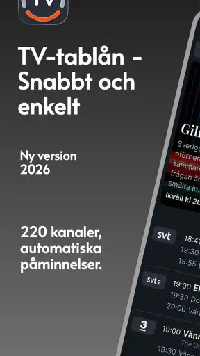 tv24.se: Svensk TV-guide screenshot