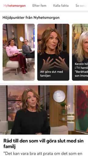 TV4 Nyheterna screenshot