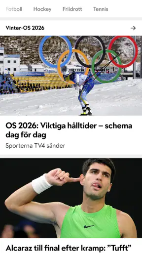 TV4 Nyheterna screenshot