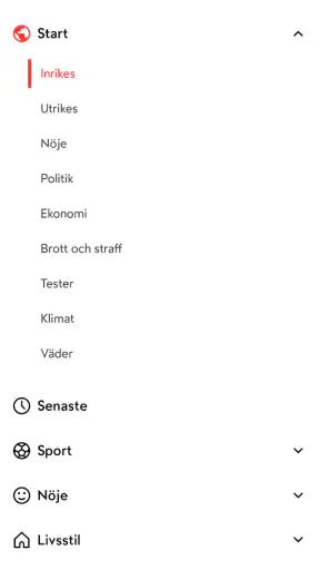 TV4 Nyheterna screenshot