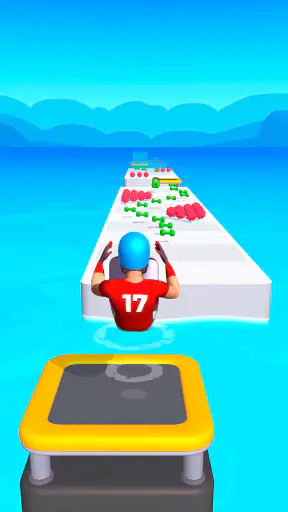 Twerk Race 3D－springspel lopp screenshot