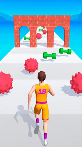 Twerk Race 3D－springspel lopp screenshot