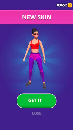 Twerk Race 3D－springspel lopp screenshot