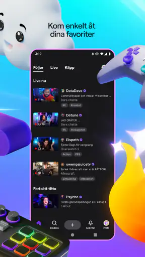 Twitch: Livestreaming screenshot