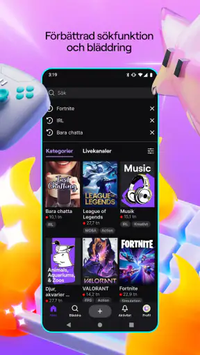 Twitch: Livestreaming screenshot