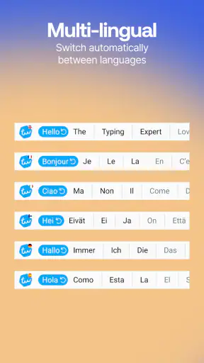 Typewise Keyboard Tangentbord screenshot