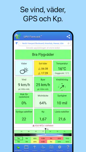 UAV Forecast för drönarpiloter screenshot