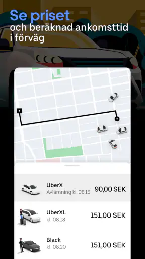 Uber screenshot