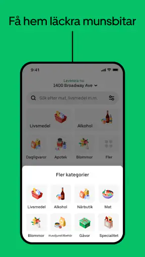 Uber Eats: Food delivery screenshot