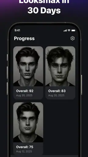 UCHAD AI Looksmax Face Rating screenshot