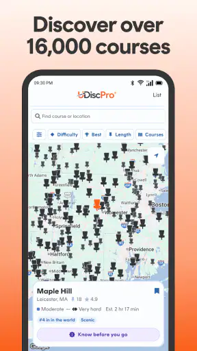 UDisc Disc Golf App screenshot