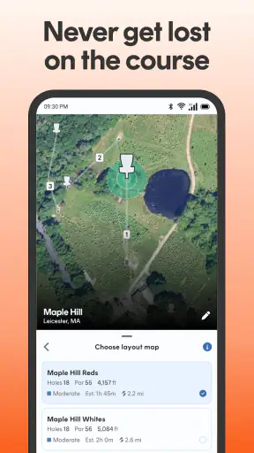 UDisc Disc Golf App screenshot