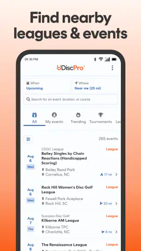 UDisc Disc Golf App screenshot