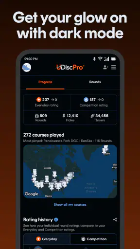 UDisc Disc Golf App screenshot