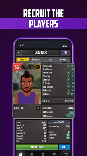 ULT College Basketball Coach screenshot