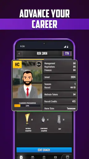 ULT College Basketball Coach screenshot