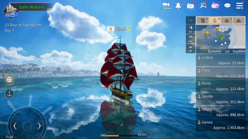 Uncharted Waters Origin screenshot