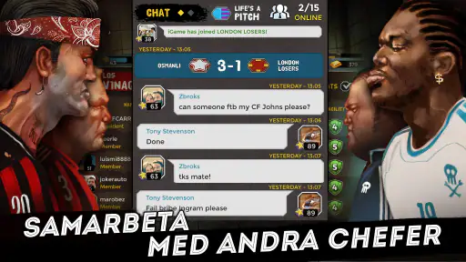 Underworld Football Manager screenshot