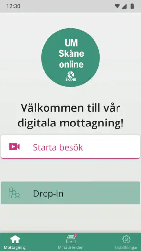 Ungdomsmottagning Skåne Online screenshot