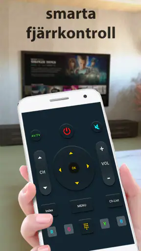 Universal Fjärrkontroll Tv screenshot