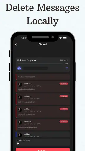 Unpost: Bulk Delete Messages screenshot