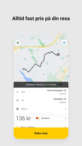 Uppsala Taxi 100 000 screenshot