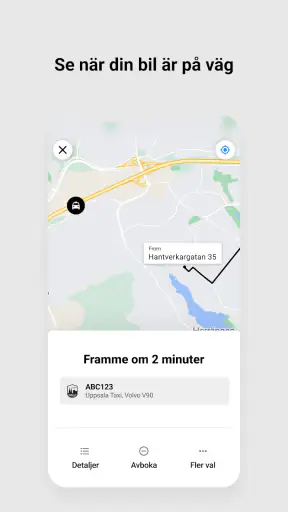 Uppsala Taxi 100 000 screenshot