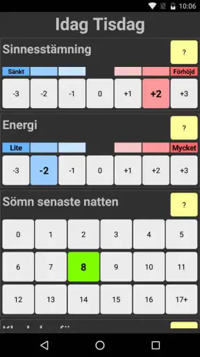 Uppskatta din dag screenshot